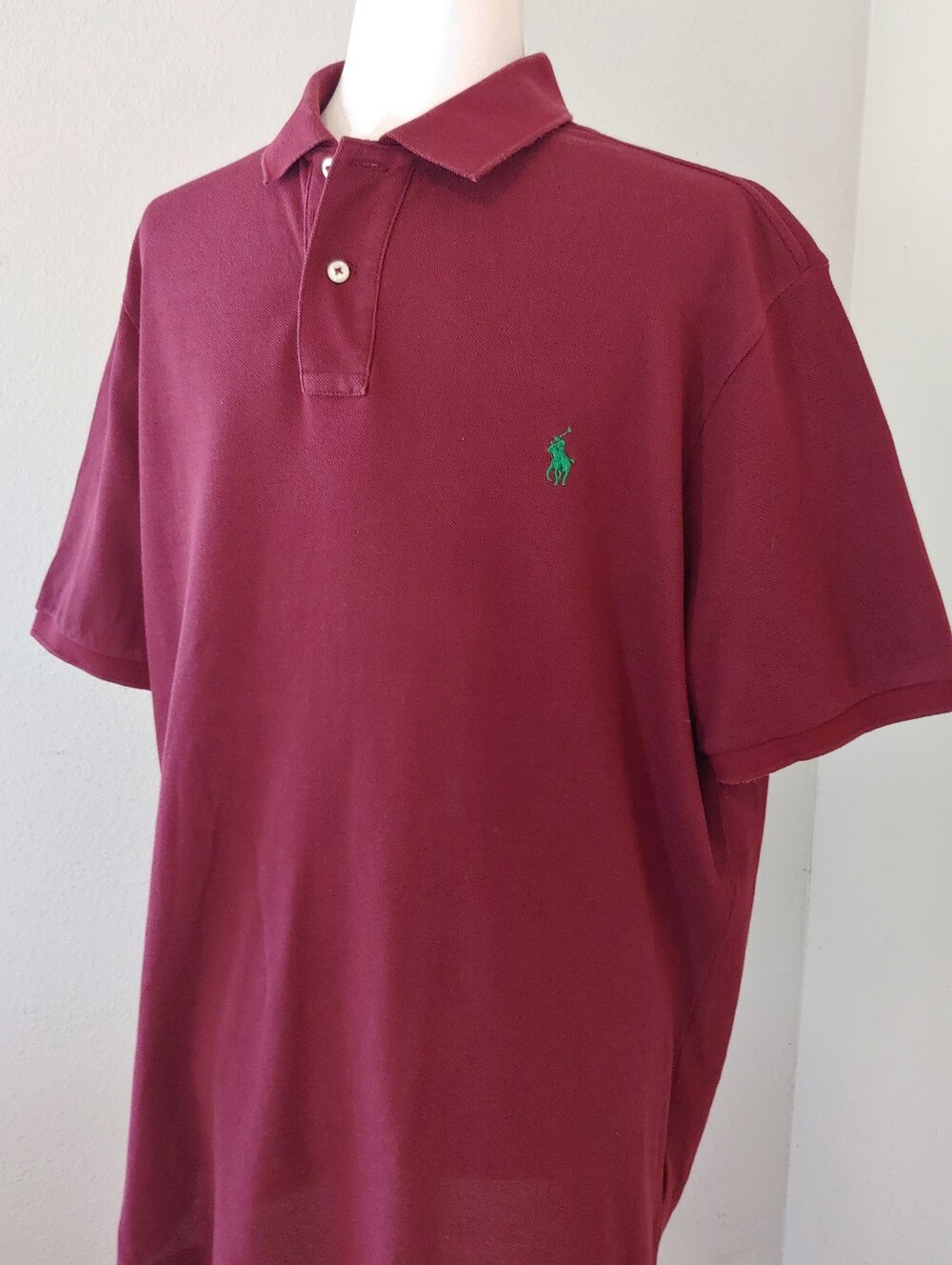 Polo Ralph Lauren Classic Fit Polo Maroon Men's Large